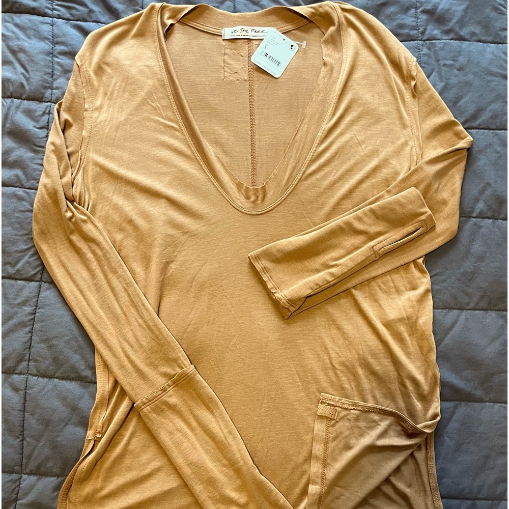 Free People long sleeve tunic. New with tags.